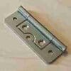 2-1/2 INCH NICKEL PLATED NON MORTISE HINGE BETWEEN DOOR AND CABINET HS-26625N
