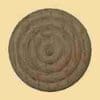 1-1/16 INCH DIAMETER ROUND TURNED OAK WOOD ORNAMENT W3-5750
