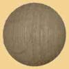 1-3/4 INCH DIAMETER ROUND OAK WOOD APPLIQUE ORNAMENT W3-5784