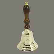 OLD FASHION ANTIQUE BRASS SCHOOL BELL HAND BELL UDUB-203