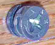 CONCENTRIC TWIST LOCK FASTENER ECCENTRIC DISC KT-51066/12N