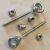 CHEVAL SWIVEL MIRROR MOUNT SCREW BOLT FASTENER SET BRUSHED NICKEL PLATED M6-SNHRSH