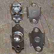 CHEVAL SWIVEL MIRROR SIDE MOUNT MIRROR SUPPORT, INTERLOCKING SLIDE-IN NICKEL N-2711 X117N