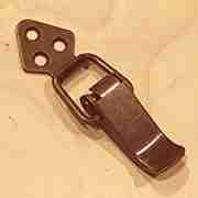 TENSION LEVER LATCH LOCK BRONZE PLATED STEEL X-244Z