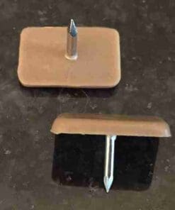 NYLON CHAIR GLIDE NAIL ON FURNITURE GLIDE TACK G3316B