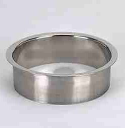 Stainless steel trash grommet