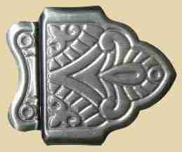 SLAT CLAMP FOR WOOD TRUNK STRIPS IN STEEL S-4531 SLAT CLAMP FOR WOOD TRUNK STRIPS IN STEEL S-4531