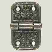 CAST IRON VICTORIAN BUTT HINGE 1-5/16 X 2-1/16 INCHES F-1625