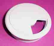 3-1/8 INCH HOLE FIT WHITE WIRE GROMMET HC-6249-010