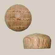 ROUND BUTTON OAK SCREW HOLE PLUGS 50 COUNT W3-6525