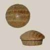FLANGED ROUND HEAD BUTTON PLUGS 50 COUNT 5/8 OAK W3-6535