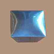 MID CENTURY MODERN NICKEL KNOB N-0342