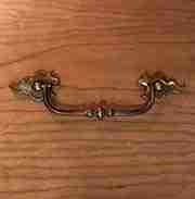 KEELER SOLID CAST BRASS BAIL PULL 5 INCH CENTERS Keeler3Bail5inch