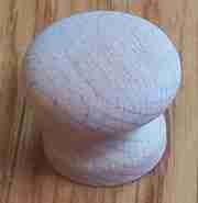 KNOB IN BEECHWOOD W1-0384A