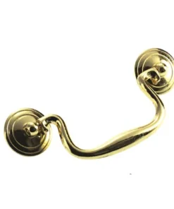 Queen Anne Drawer Pull TR-T4542/3D Queen Anne Drawer Pull Brass