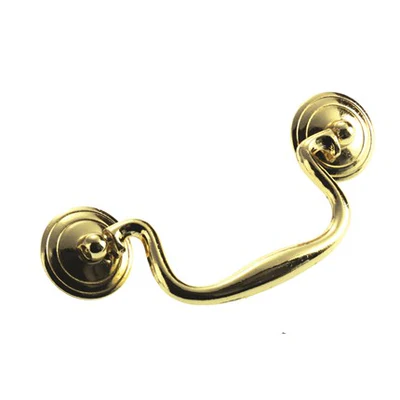 Queen Anne Drawer Pull TR-T4542/3D Queen Anne Drawer Pull Brass