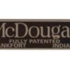 McDougall Nameplate KHML-3 McDougall Nameplate