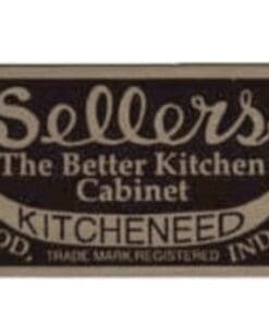 Sellers Cabinet Label