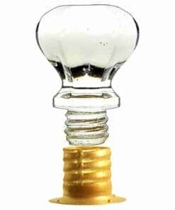 Sellers Threaded Glass Knob