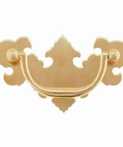 Solid Brass Chippendale Pull