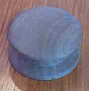 TWO INCH DIAMETER WALNUT KNOB W2-0388B TWO INCH DIAMETER WALNUT KNOB W2-0388B