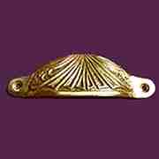 ORNATE BIN PULL BRASS LS-88 B-1361