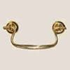 BAIL DRAWER PULL BRASS B-0720