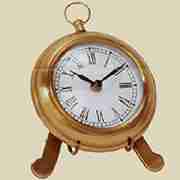 Brass Easel Shelf Clock UDA-1023