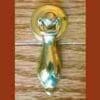 TEAR DROP PULL CAST BRASS B-1252