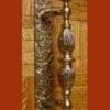 LARGE BRASS VICTORIAN DOOR HANDLE TR-B305300RINGP