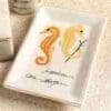 SEAHORSE AQUATIC PORCELAIN TRAY BY HOMART HA-7011-88