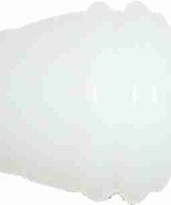 Art Deco White Milk Glass Knob