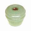 ART DECO JADITE GLASS KNOB WITH NICKEL BOLT & NUT BM-5574 ART DECO JADITE GLASS KNOB WITH NICKEL BOLT & NUT BM-5574