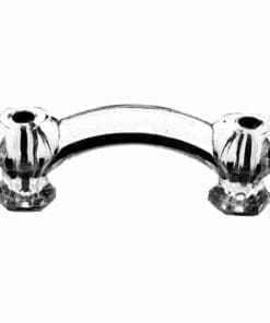 CLEAR GLASS DRAWER PULL BM-5205