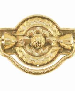 COLONIAL REVIVAL HEPPLEWHITE DRAWER PULL BM-1165PB