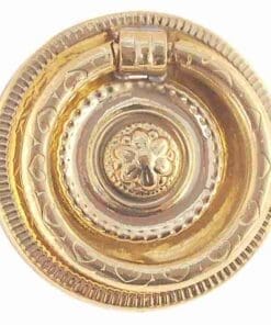 Brass Colonial Revival Ring Pull