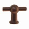OIL RUBBED BRONZE CONTEMPORARY T KNOB BM-1437OB