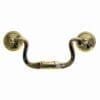 Brass Queen Anne Bail Pull
