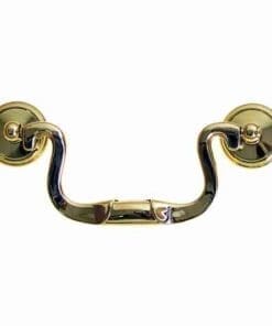 Brass Queen Anne Bail Pull