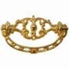 VICTORIAN CAST BRASS DRAWER PULL BM-1106PB VICTORIAN CAST BRASS DRAWER PULL BM-1106PB