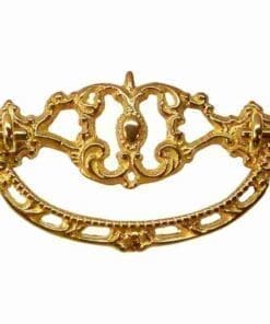 VICTORIAN CAST BRASS DRAWER PULL BM-1106PB