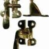 MCDOUGALL STYLE BRASS LATCH LEFT HAND 3/8 INCH OFFSET B-1517