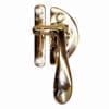 VINTAGE BOONE CABINET BRASS LATCH 3/8 OFFSET RIGHT HAND BM-1644PB