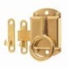 NAPANEE STYLE BRASS RING PULL LATCH RIGHT HAND BM-1603PB