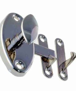 Nickel Hoosier Oval Latch