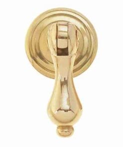 SOLID CAST BRASS TEAR DROP PULL BM-1255PB