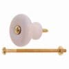 1-1/4 INCH PORCELAIN KNOB P-0395 BM-5674 1-1/4 INCH PORCELAIN KNOB P-0395 BM-5674