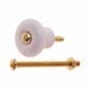 1 INCH PORCELAIN KNOB BM-5673