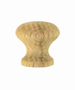 3/4 INCH HARDWOOD KNOB W1-0383A BM-4250