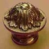 VICTORIAN BRASS KNOB TRTA-7485D VERY LARGE CAST BRASS
